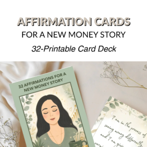 affirmations for a new money story